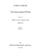 The instrumental works: Pièces de viole, 2e livre (1701)