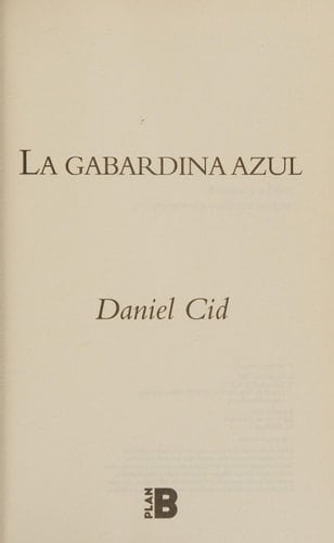 La gabardina azul / The Blue Raincoat