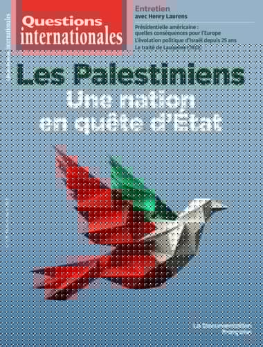 LesPalestiniens Une nation en quête d'État. numéro 129 de février-mars 2025 du périodique Questions Internationales