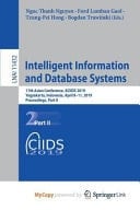 Intelligent Information and Database Systems 11th Asian Conference, ACIIDS 2019, Yogyakarta, Indonesia, April 8-11, 2019, Proceedings. Part II