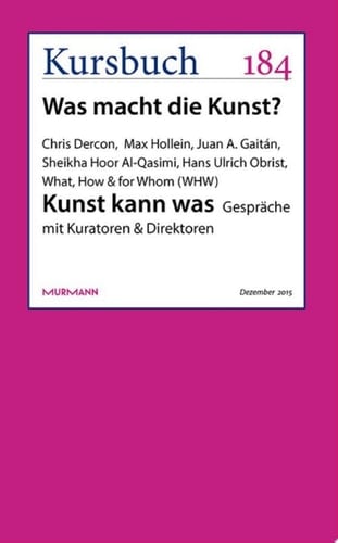 Kunst kann was Gespräche mit Kuratoren