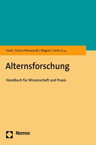 Alternsforschung Handbuch für Wissenschaft und Praxis