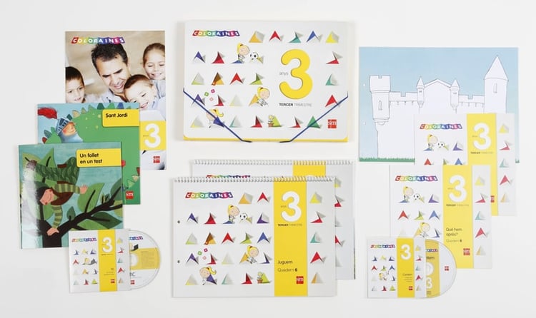 Coloraines. 3 anys, 3 trimestre