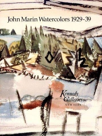 John Marin Watercolors, 1929-1939