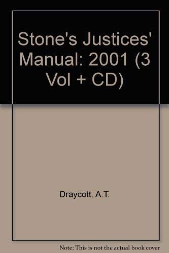 Stone's Justice Manual 2001