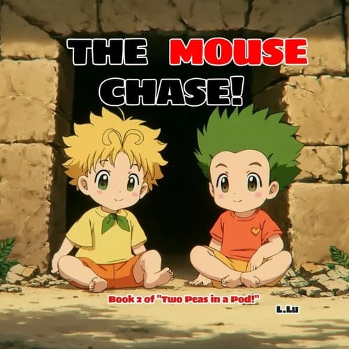 The Mouse Chase! Two Peas Help a Friend - An Illustrated Story About Kindness and Courage