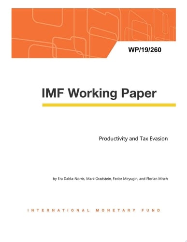 Productivity and Tax Evasion