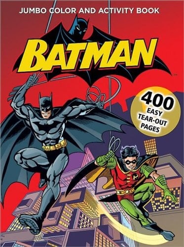 Batman Jumbo Color and Activity Book