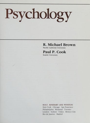 Introductory Psychology