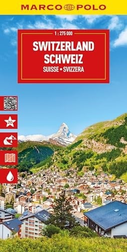 Switzerland Marco Polo Map