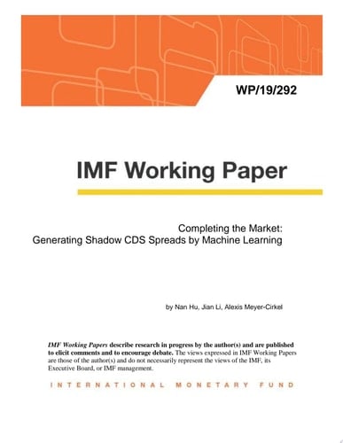 Completing the Market: Generating Shadow CDS Spreads by Machine Learning