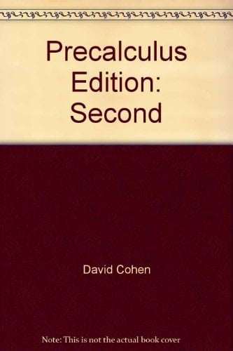 Precalc 2nd Ed High School