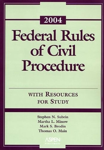 Federal Rules of Civil Procedure 2004