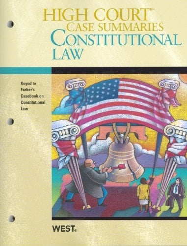 Constitutional Law Keyed to Farber, Eskridge, and Frickey's Casebook on Constitutional Law