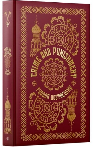 Fyodor Dostoevsky:Crime And Punishment (Leather-bound)