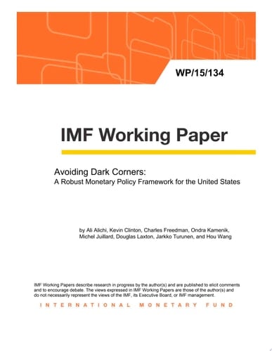 Avoiding Dark Corners A Robust Monetary Policy Framework for the United States