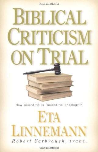 Biblical Criticism on Trial How Scientific Is Scientific Theology?