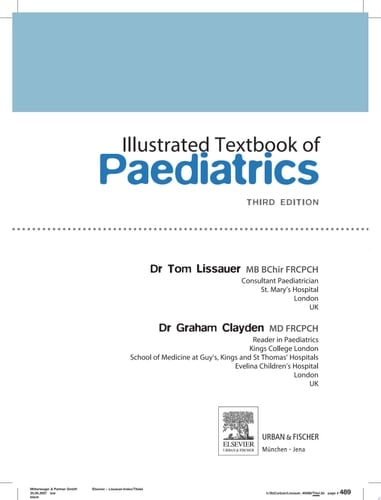 Illustrated Textbook of Paediatrics