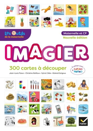 Imagier Maternelle et CP 300 cartes à découper