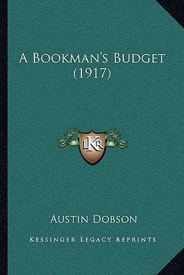 A Bookman's Budget (1917)