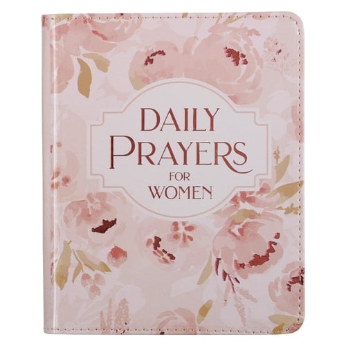 Daily Prayers for Women Devotional, Faux Leather Flexcover