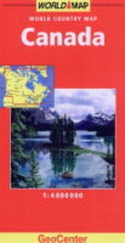 Kanada ( Canada) Ost 1 : 1 500 000 / Hildebrand's Urlaubskarte Ontario, Quebec, New Brunswick, Prince Edward Island, Nova Scotia, Newfoundland