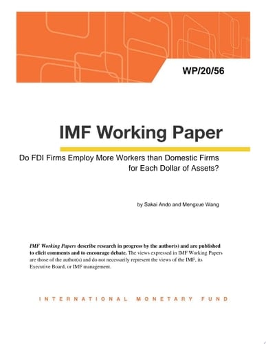 Do FDI Firms Employ More Workers than Domestic Firms for Each Dollar of Assets?
