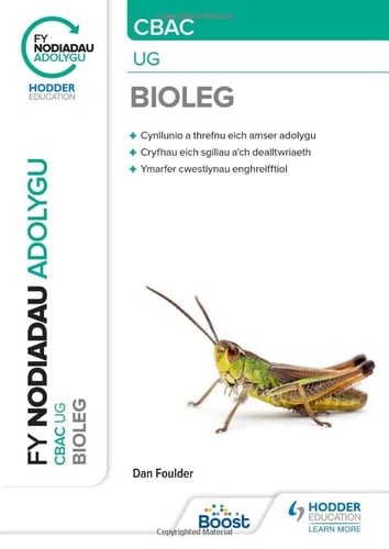 Fy Nodiadau Adolygu: Cbac Bioleg Ug (My Revision Notes: Wjec/Eduqas As/A-Level Year 1 Biology)