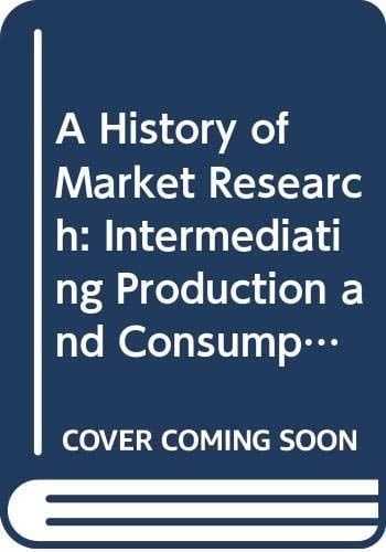 A History of Market Research Intermediating Production and Consumption