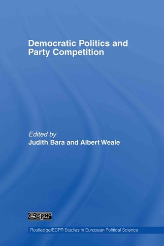 Democratic Politics and Party Competition Essays in Honour of Ian Budge