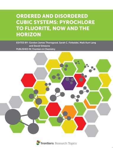 Ordered and Disordered Cubic Systems: Pyrochlore to Fluorite, Now and the Horizon