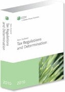 New Zealand Tax Regulations and Determinations 2010