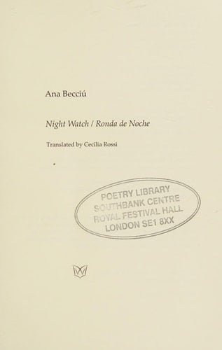 Night Watch/Ronda de Noche