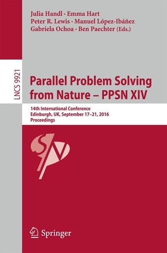 Parallel Problem Solving from Nature – PPSN XIV 14th International Conference, Edinburgh, UK, September 17-21, 2016, Proceedings
