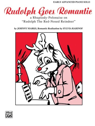 Rudolph Goes Romantic A Rhapsody-Polonaise on Rudolph the Red-Nosed Reindeer", Sheet"