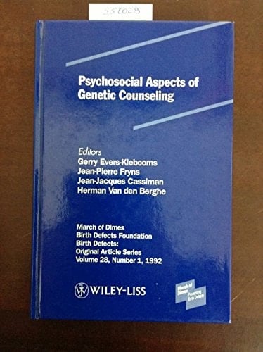 Psychosocial Aspects of Genetic Counseling