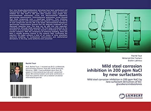 Mild Steel Corrosion Inhibition in 200 Ppm Nacl by New Surfactants