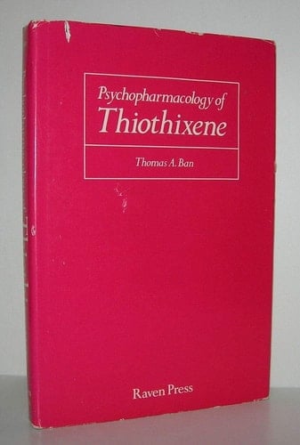 Psychopharmacology of thiothixene