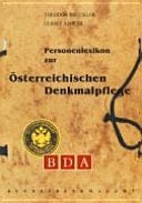 Personenlexikon zur Österreichischen Denkmalpflege (1850-1990)