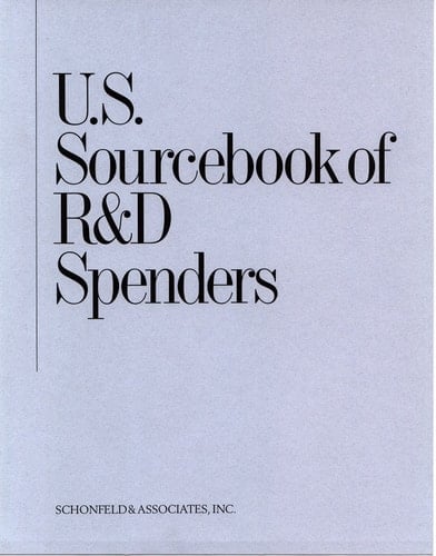 U. S. Sourcebook of R&D Spenders 2010 Edition