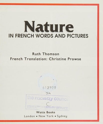 Nature In French Words and Pictures