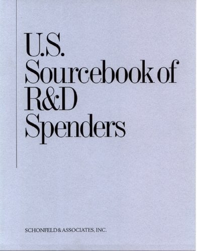 U. S. Sourcebook of R&d Spenders 2012 Edition