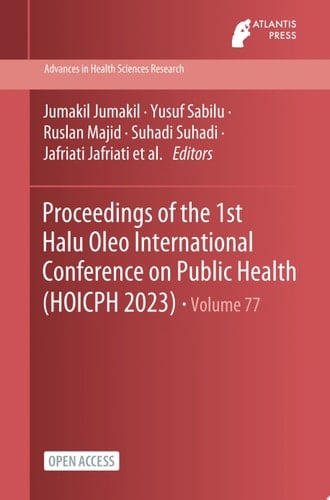Proceedings of the 1st Halu Oleo International Conference on Public Health (HOICPH 2023)