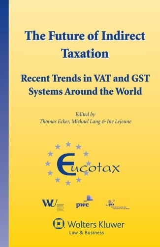The Future of Indirect Taxation