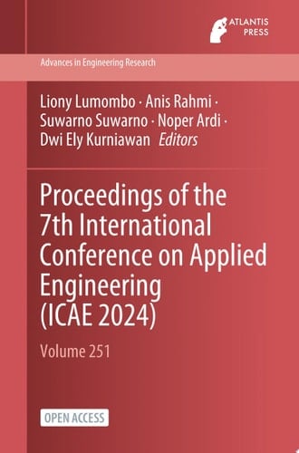 Proceedings of the 7th International Conference on Applied Engineering (ICAE 2024)