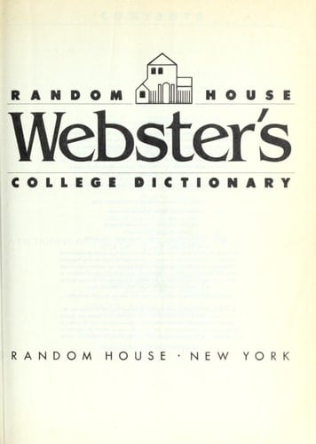 Random House Webster's College