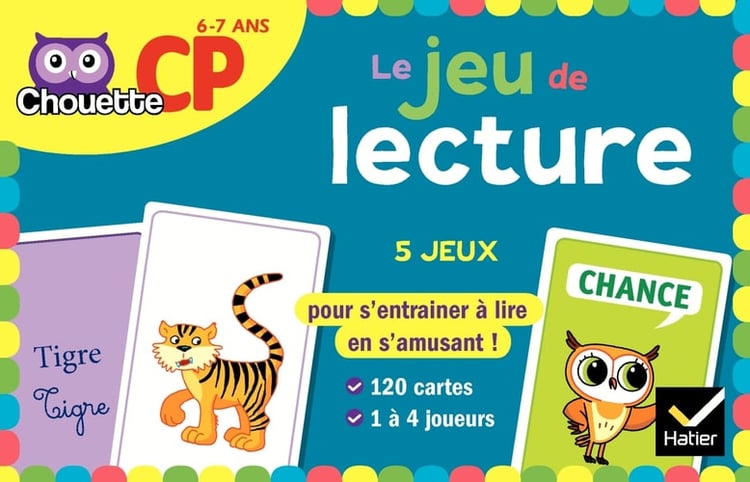 Le jeu de lecture CP 6-7 ans