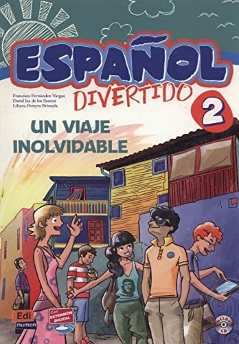 Español Divertido Level 2 Un Viaje Inolvidable Libro + CD