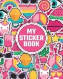 My Sticker Book Blank Sticker Album, Sticker Books for Boys and for Girls 4-8 Blank, Blank Sticker Collection Books, Sticker Collecting Book, Pop Art Shape Stickers