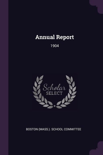 Annual Report 1904